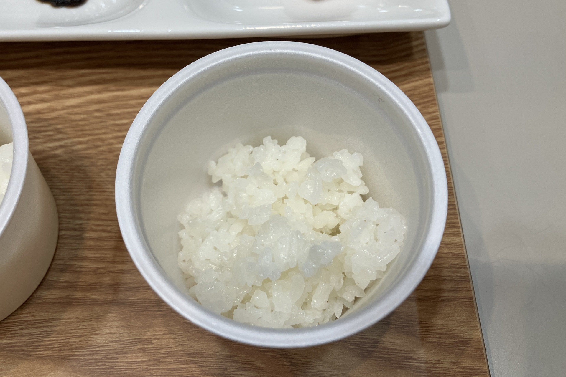 試食用のアルファ米
