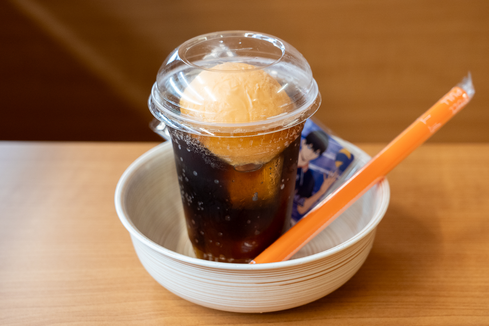 「烏野高校のオレンジコーラ」（530円）