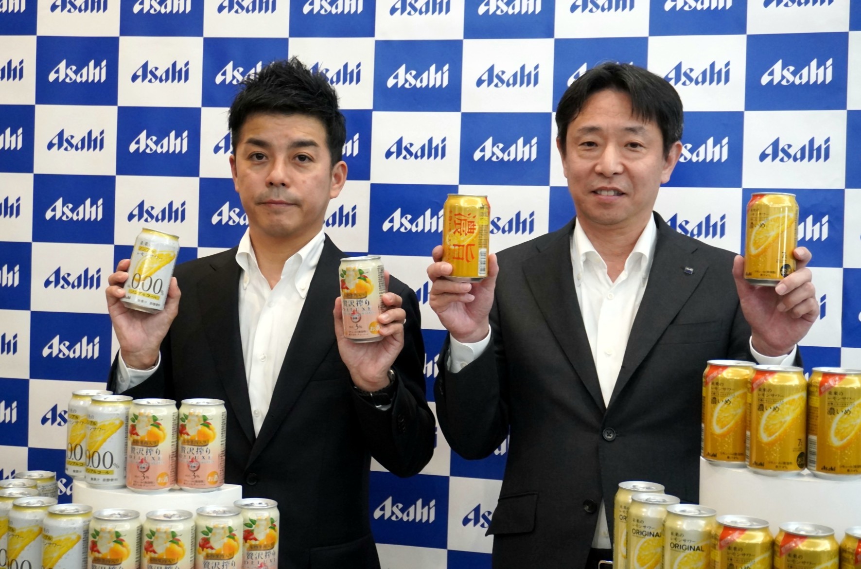 アサヒビール「まるごと食感サワー」シリーズ発表会