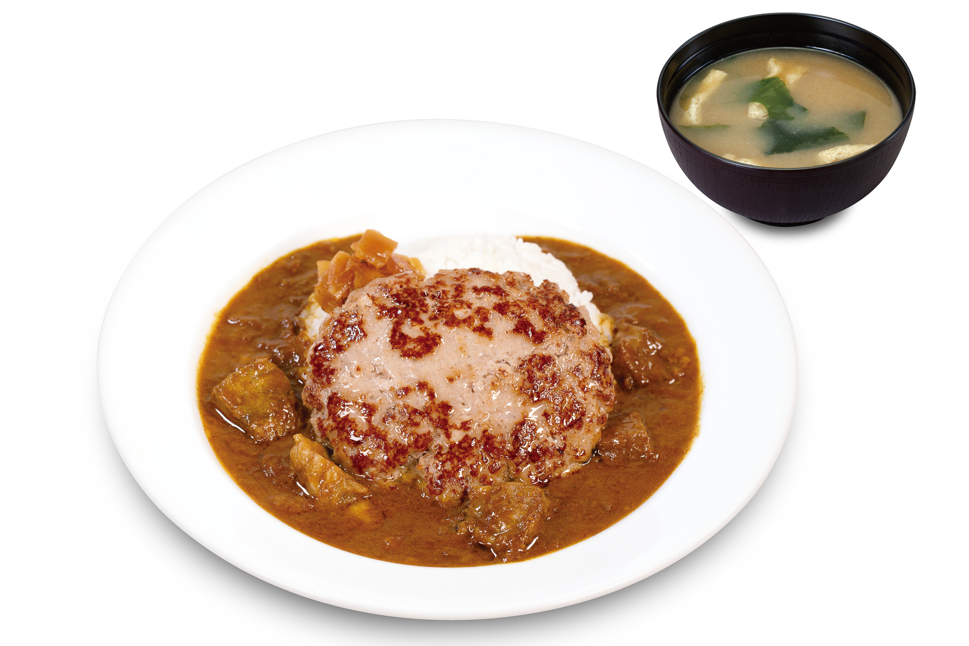 「ハンバーグ創業ビーフ牛タンカレー」（1350円）