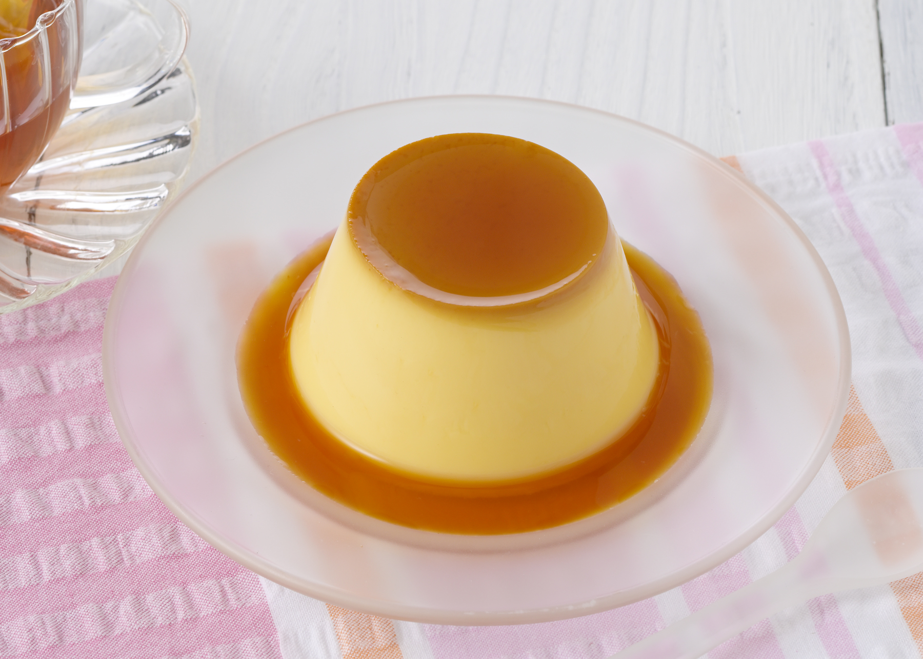 「ジャンボな銀座プリン」（205円）