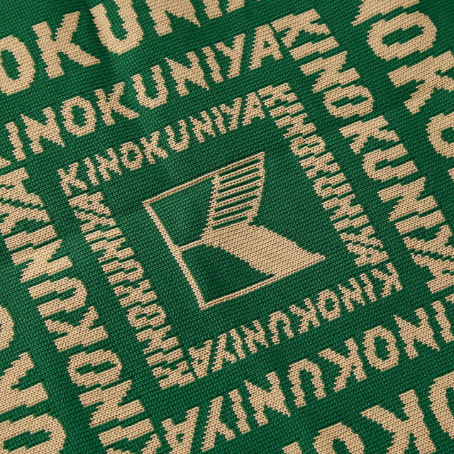 紀ノ国屋 KNT365コラボバッグ totty グリーン×ベージュ