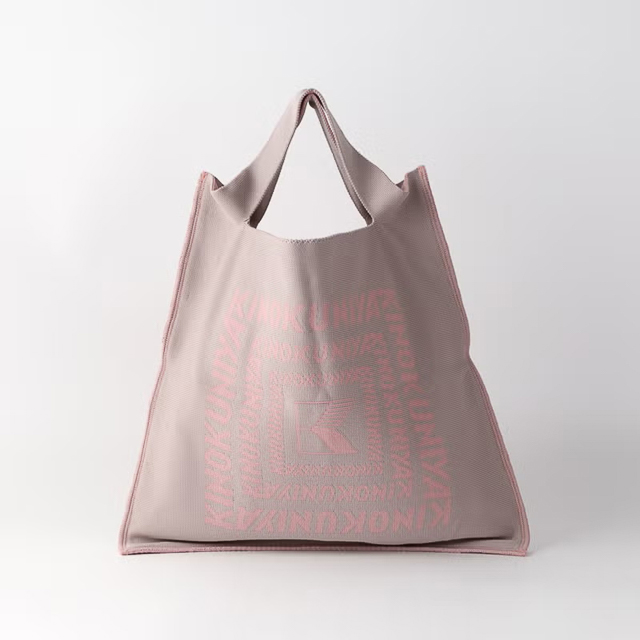 紀ノ国屋 KNT365コラボバッグ totty ピンク×グレージュ