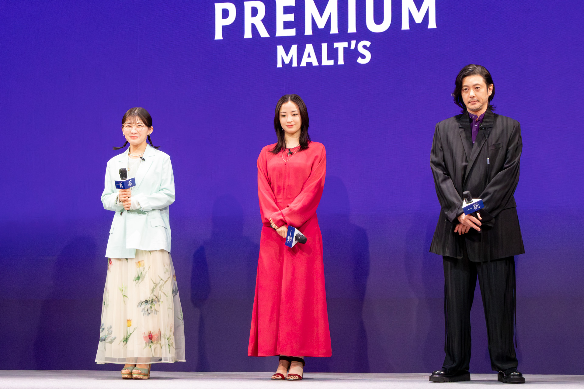 伊藤沙莉さん、広瀬すずさん、オダギリジョーさんが登壇