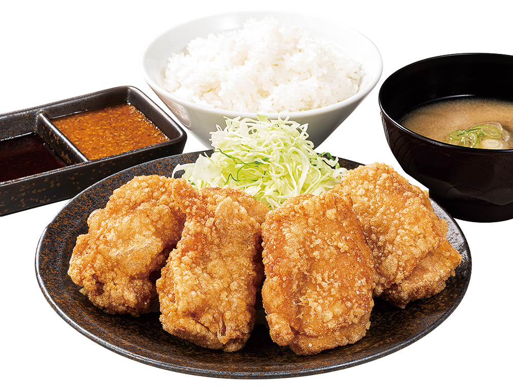 「からやま定食（4個）」（通常価格869円→704円/弁当 691円）