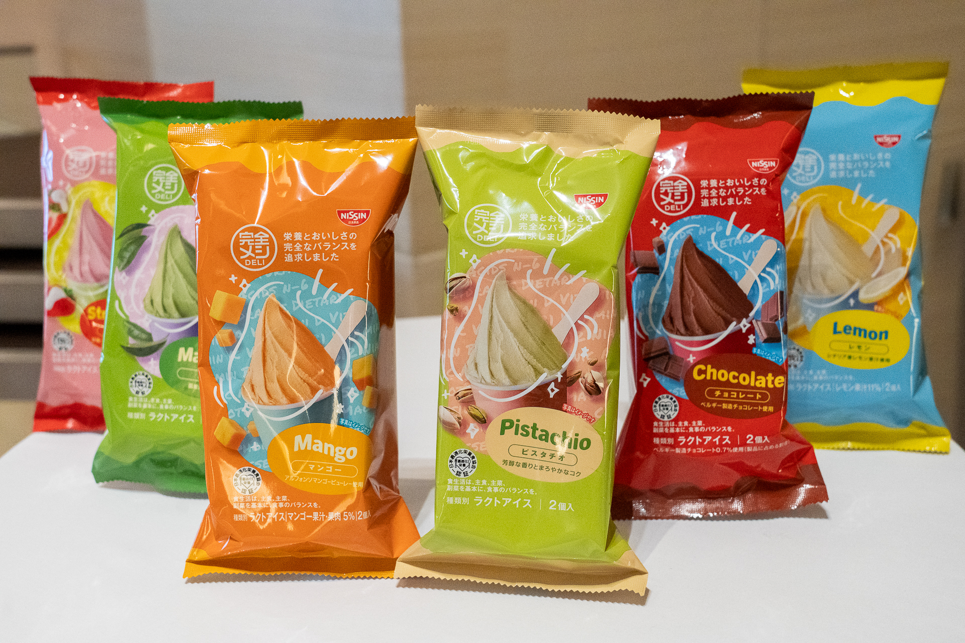 6つのフレーバーで毎日飽きずにスイーツタイムを楽しめそうだ