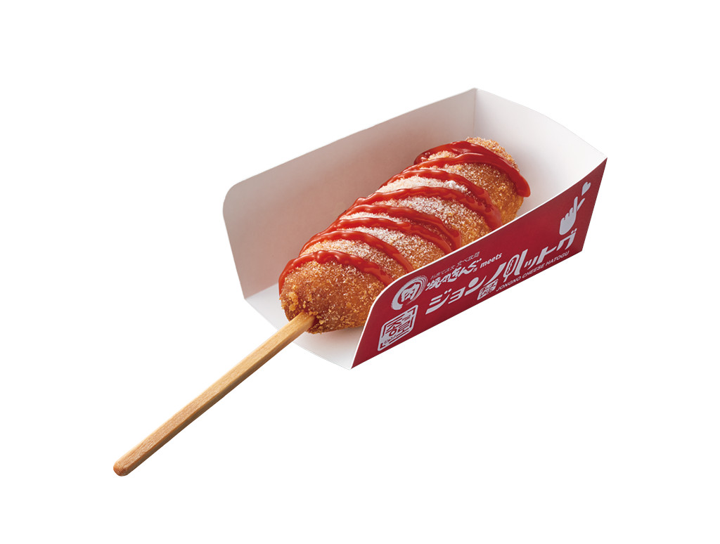 「【ジョンノ】モッツァレラチーズハットグ」（429円）
