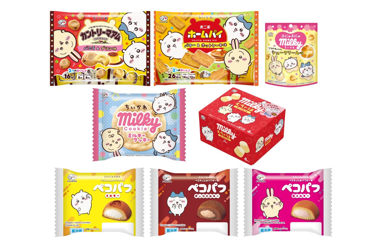 不二家「ちいかわ」コラボ商品