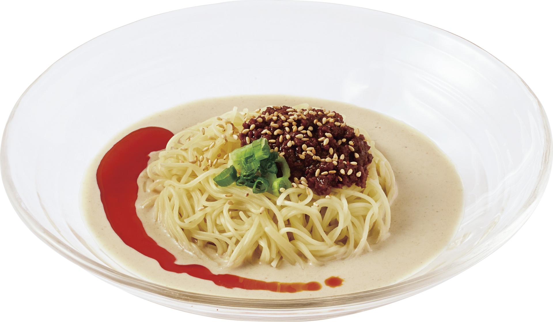 柚子入り豆乳担々涼風麺