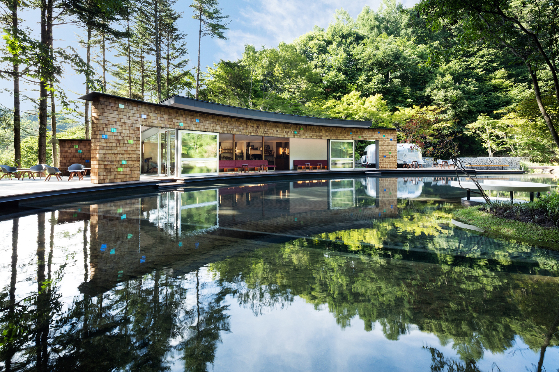 朝の「森のほとりCafe&Bar」
