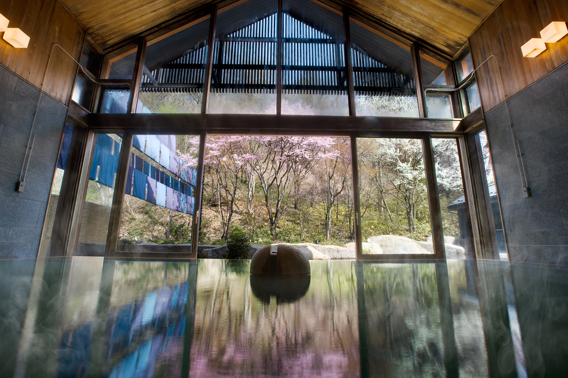 星野温泉 トンボの湯の内湯