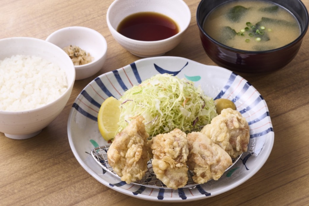 やよい軒の「大分とり天定食」