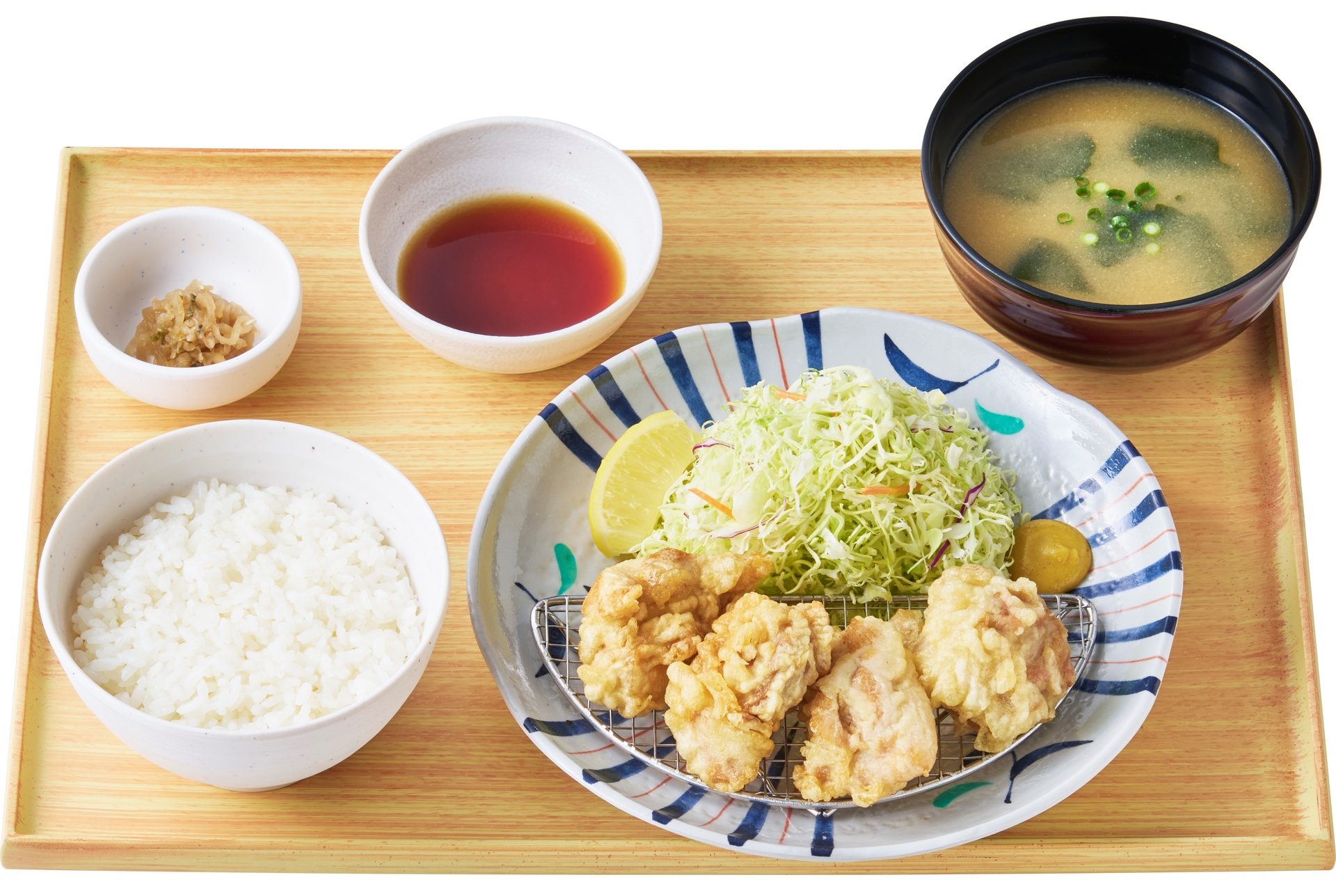 大分とり天定食