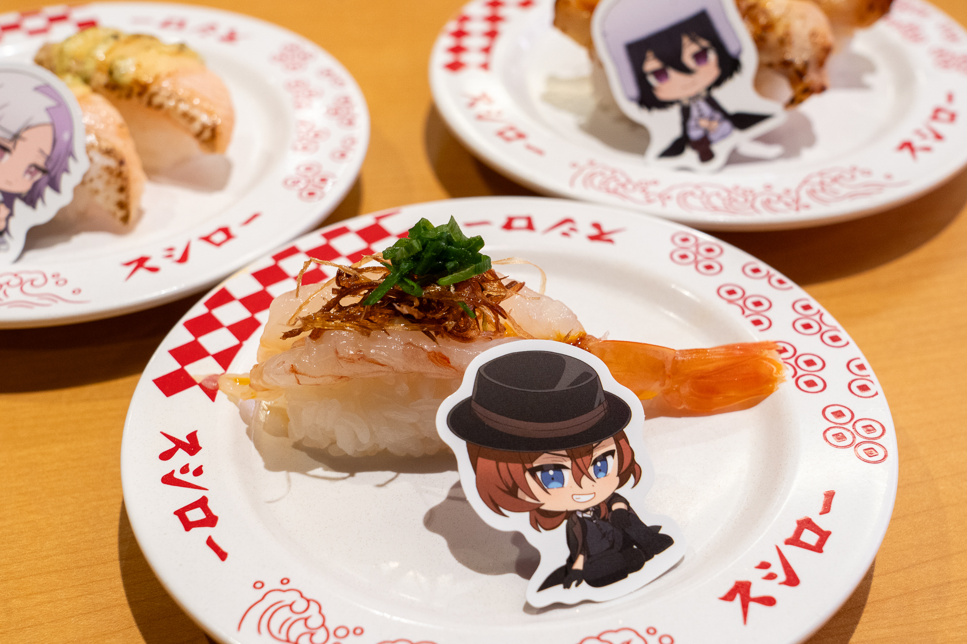 スシロー×文豪ストレイドッグス コラボキャンペーン「春うらら、来たれスシロー。」