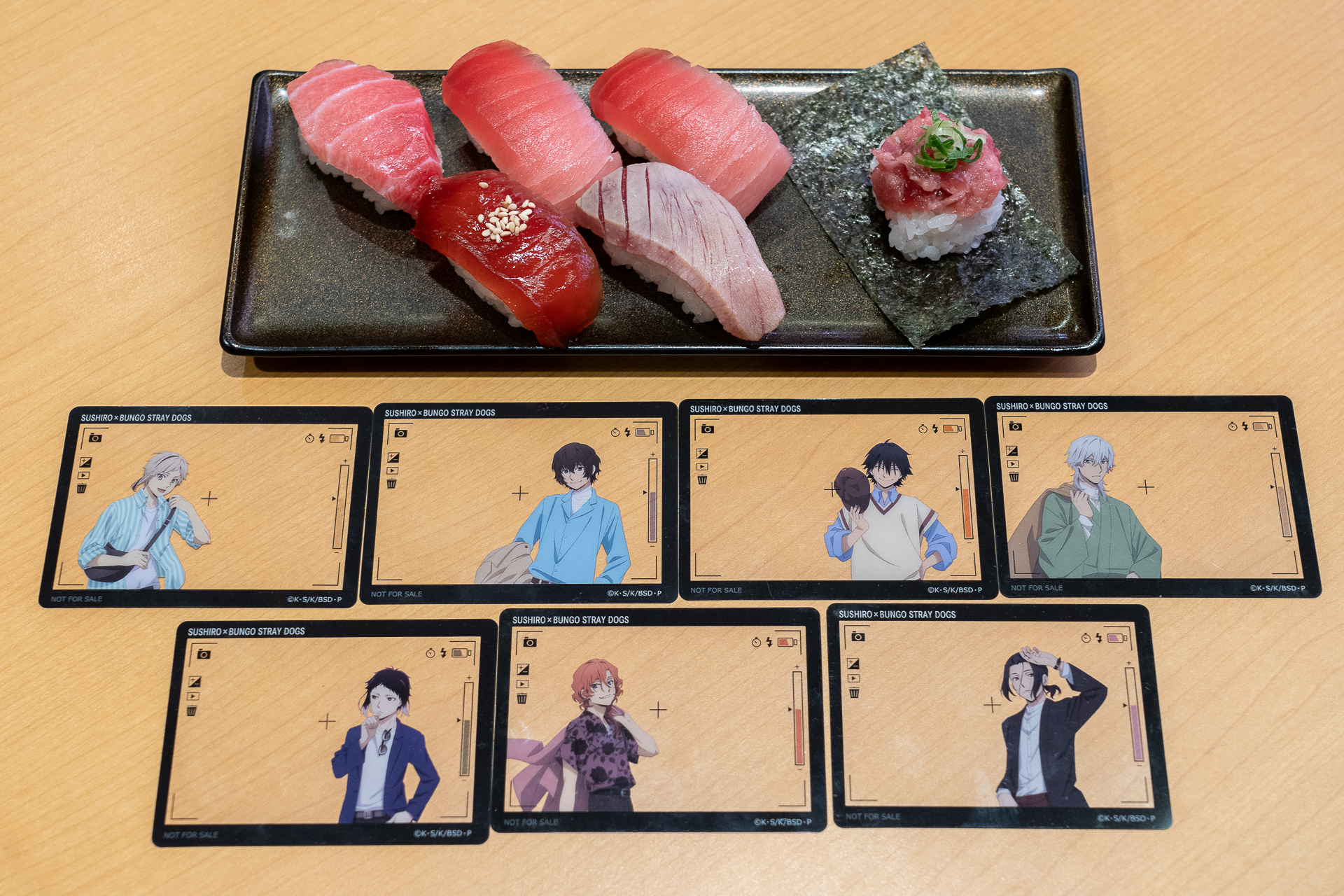 コラボ限定クリアカード（全7種）