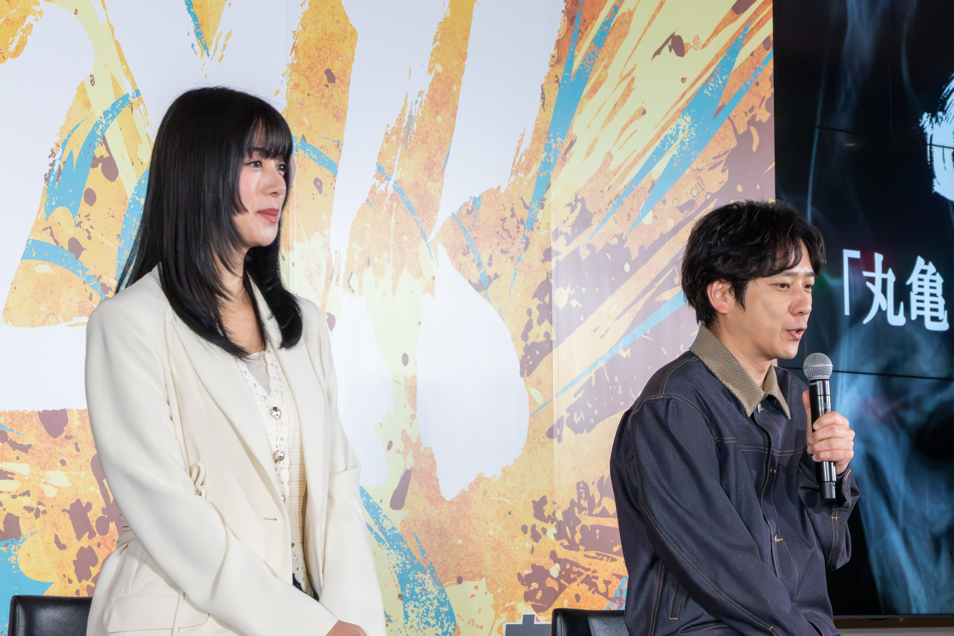 池田エライザさんと二宮和也さん