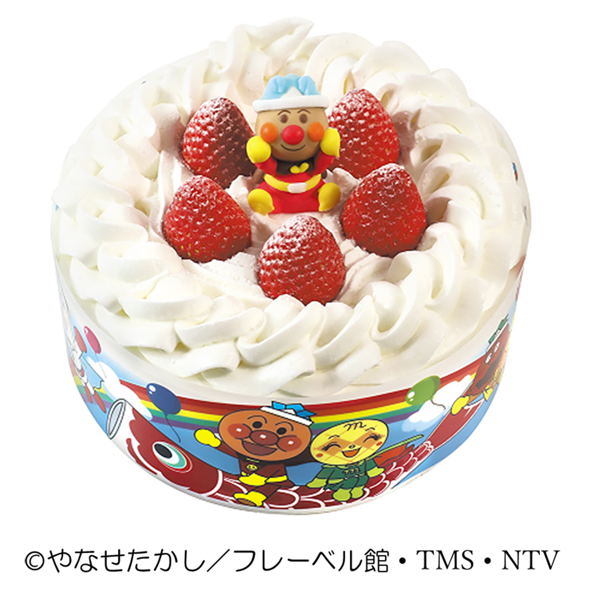 「それいけ！アンパンマン苺のショートケーキ」（4980円）