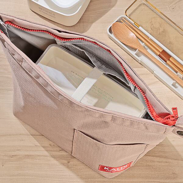 「春を感じるコーヒー＆ランチバッグ」ベージュ
