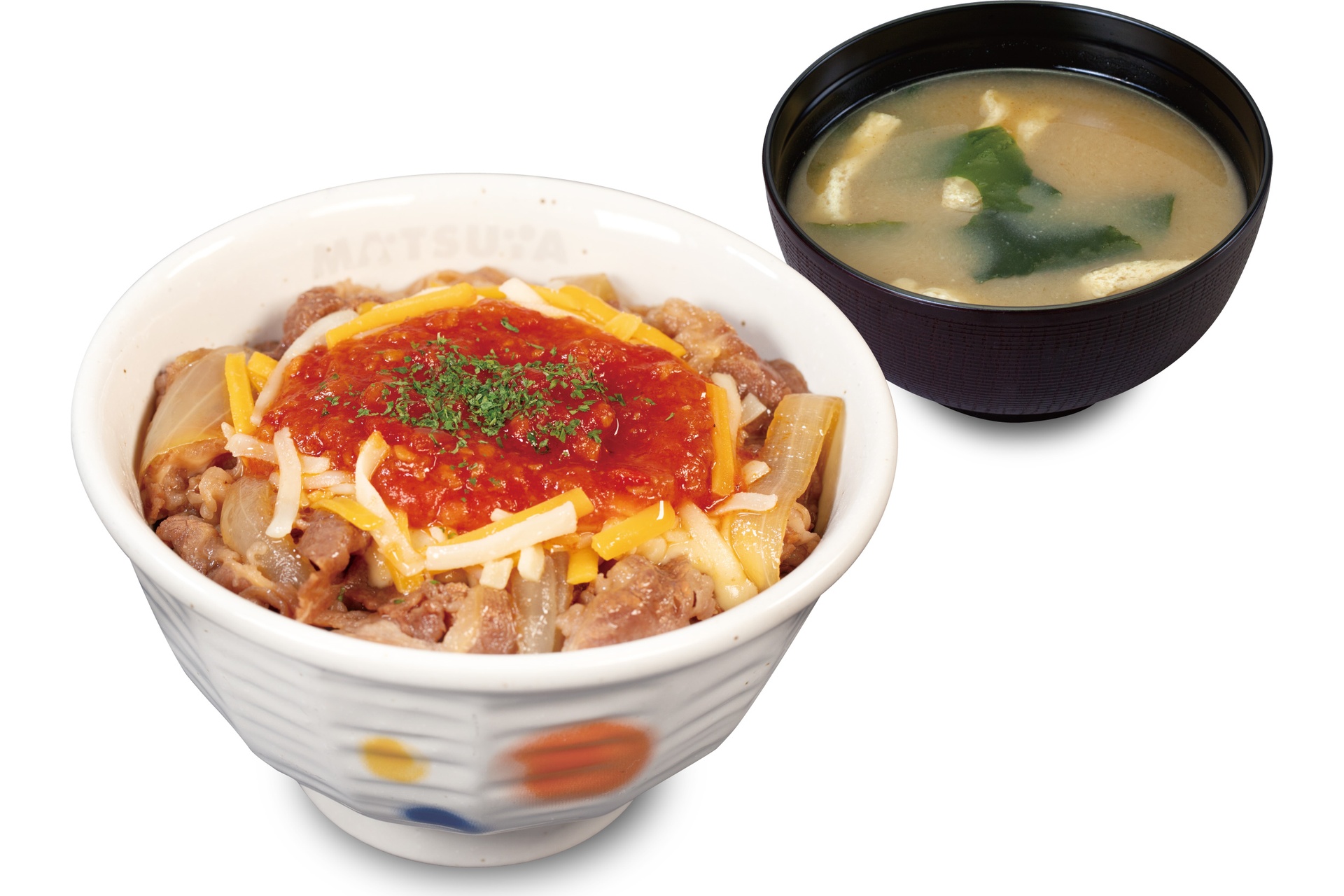 松屋の「うまトマチーズ牛めし」