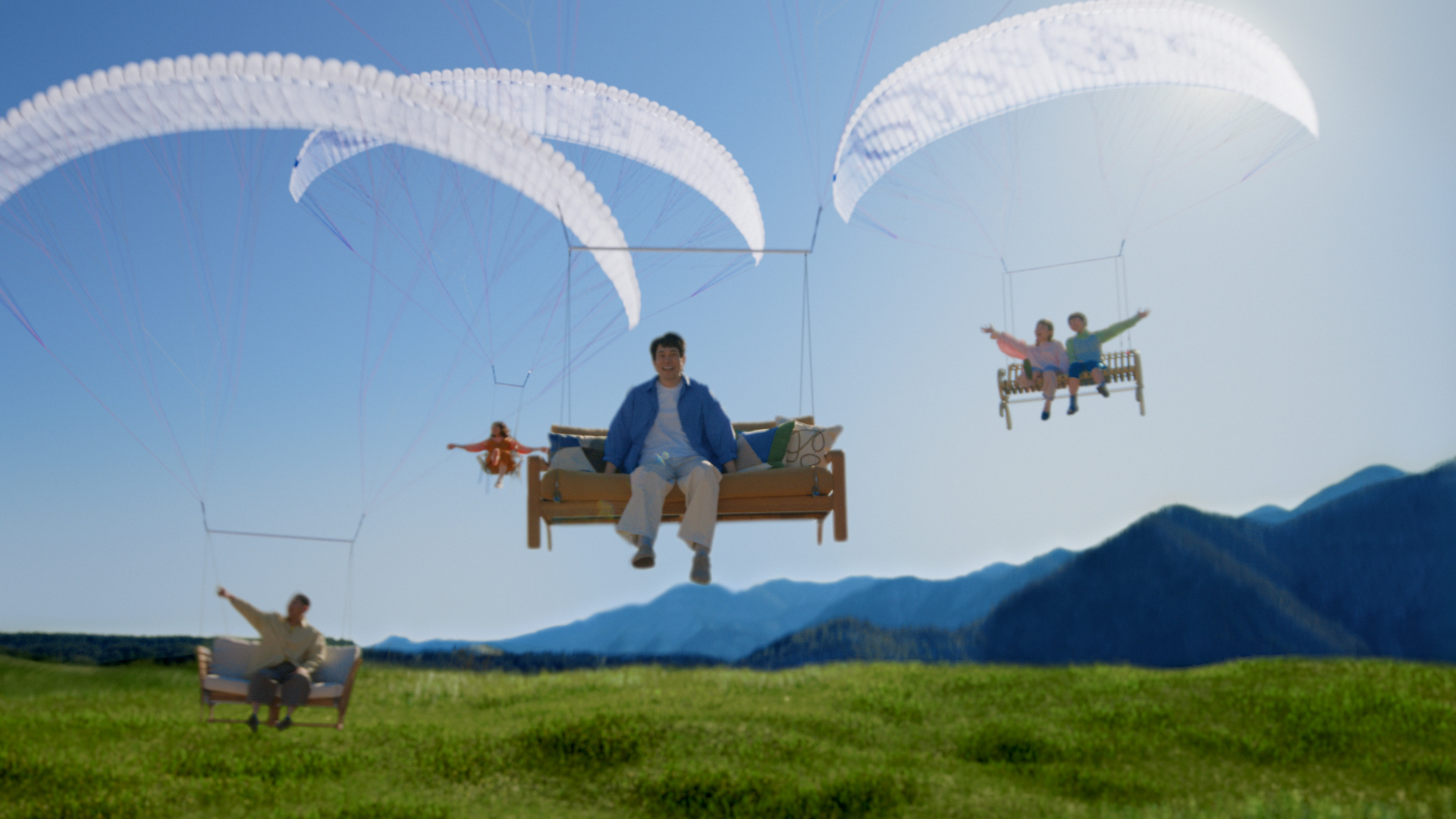 4月4日より放映開始するTVCM「こんなに自由だったんだ篇」