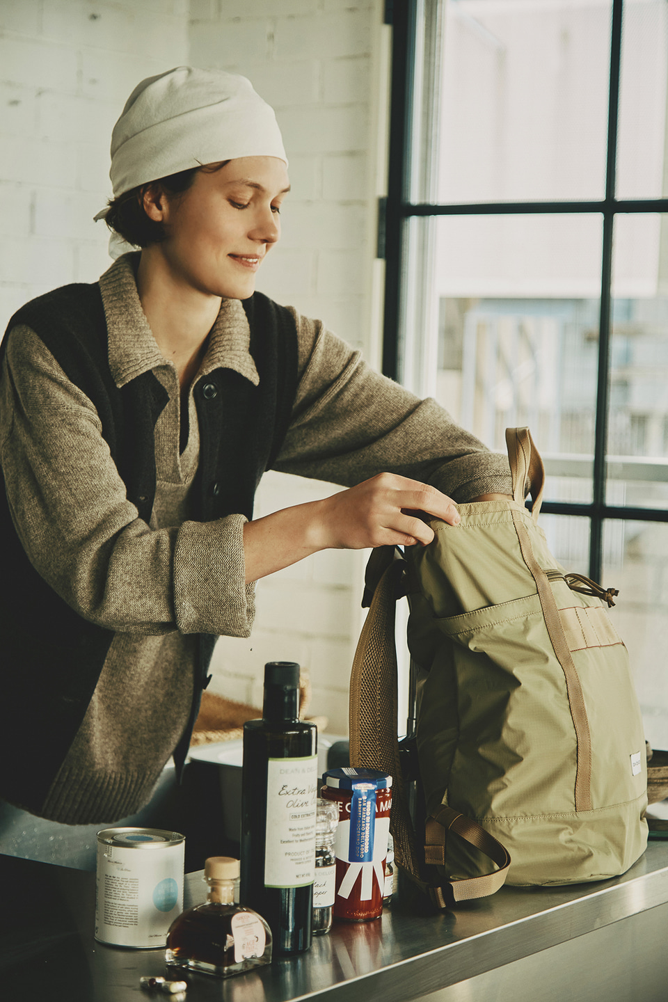 DEAN & DELUCA「BRIEFING」とコラボしたトート/バックパックの2WAYで