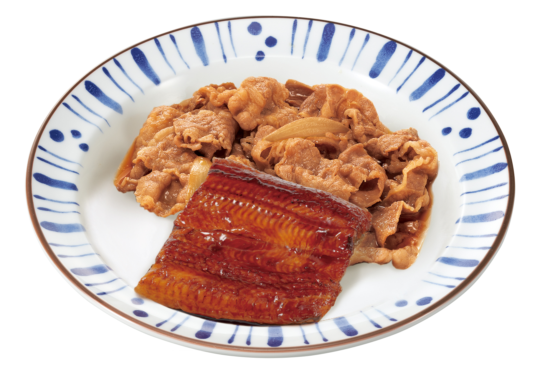 「うな牛皿」（並盛 1090円、特盛 1790円）