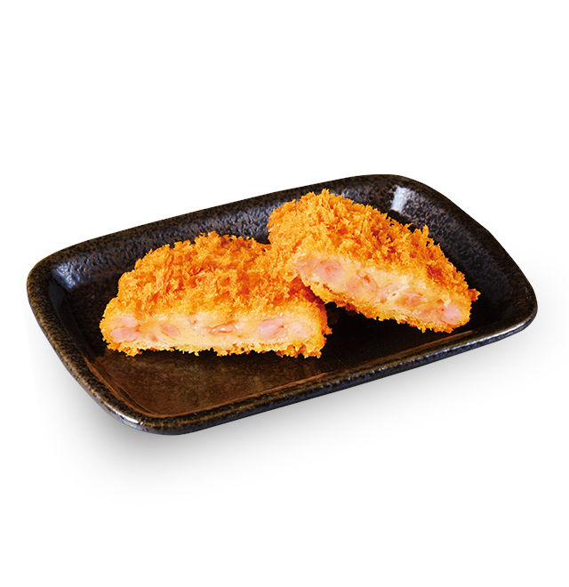 「ぷりっぷり海老かつ（単品）」（250円）