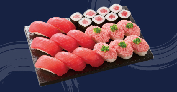 「超まぐろ寿し」（1350円）