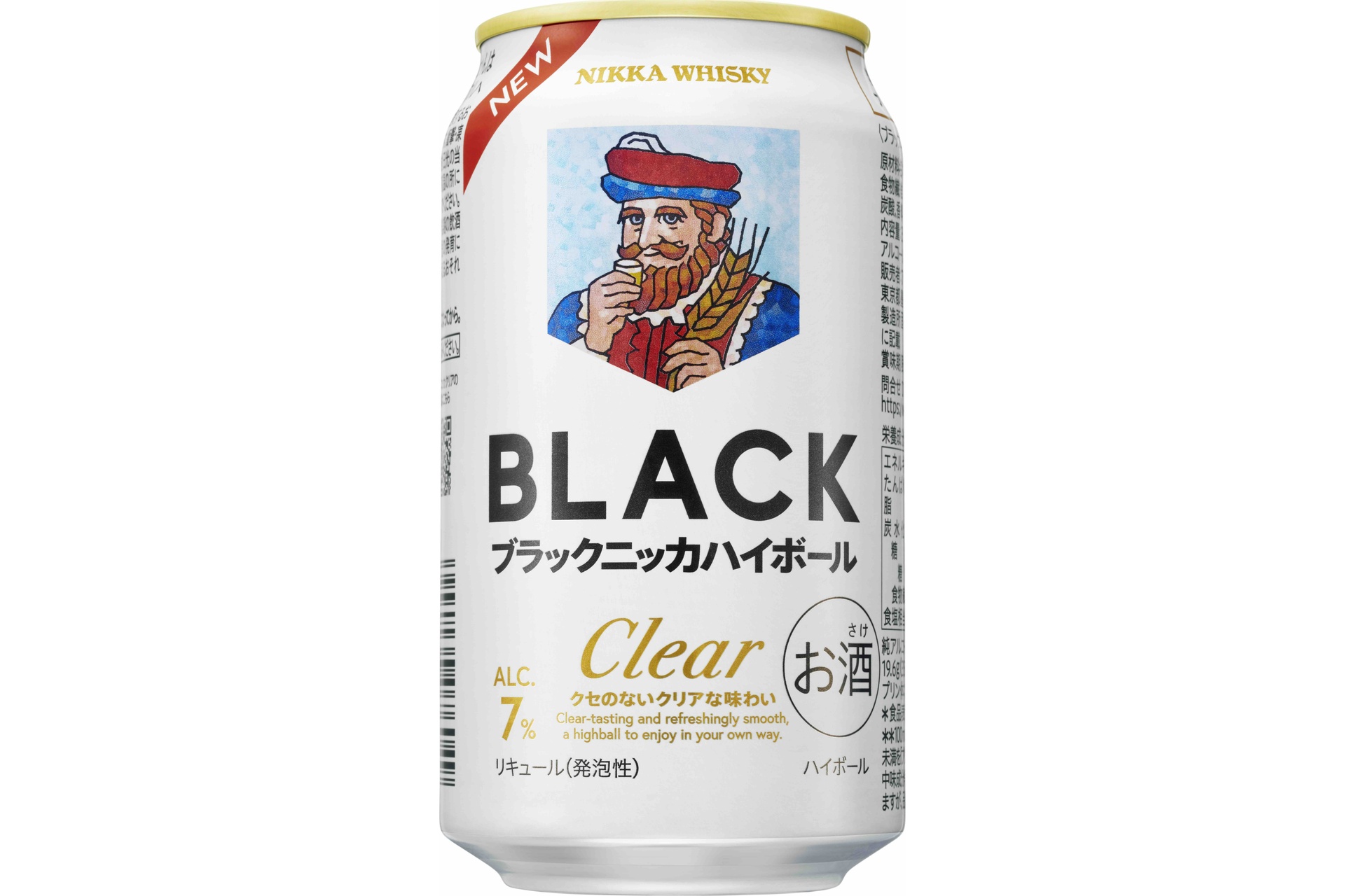ニッカウヰスキー「ブラックニッカ クリアハイボール」