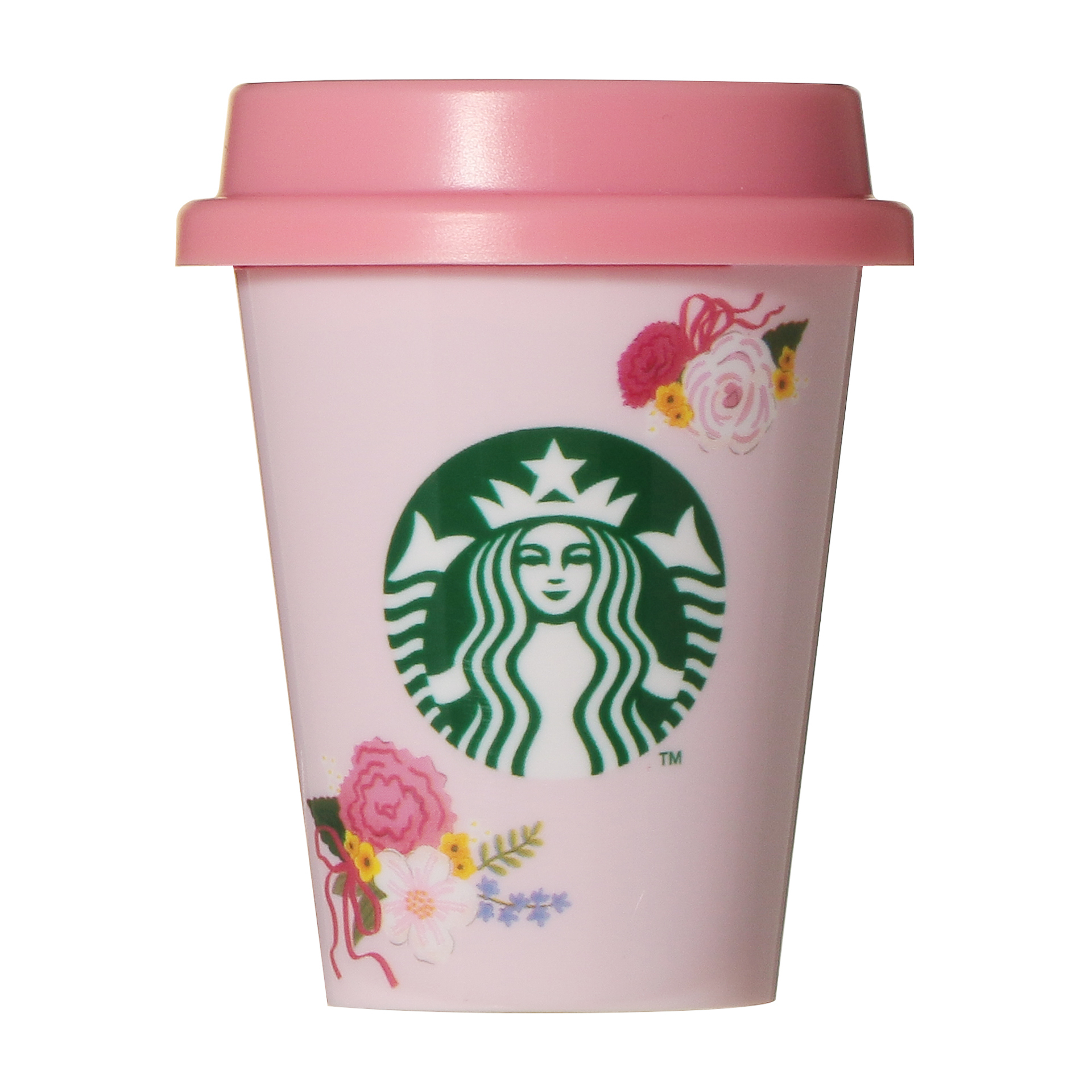 スターバックスミニカップギフトフラワー（ドリンクチケット付）