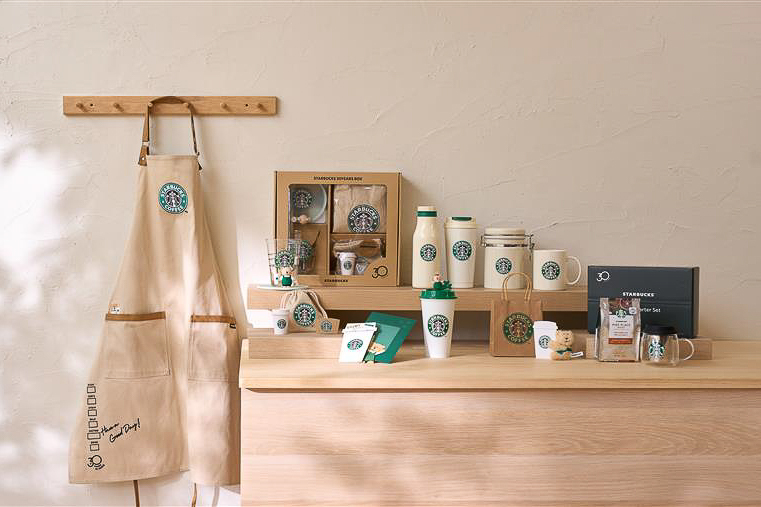 30周年を記念したグッズが勢ぞろい