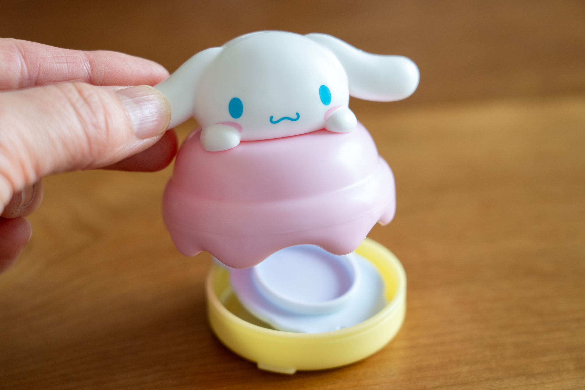 パカッと開けると…