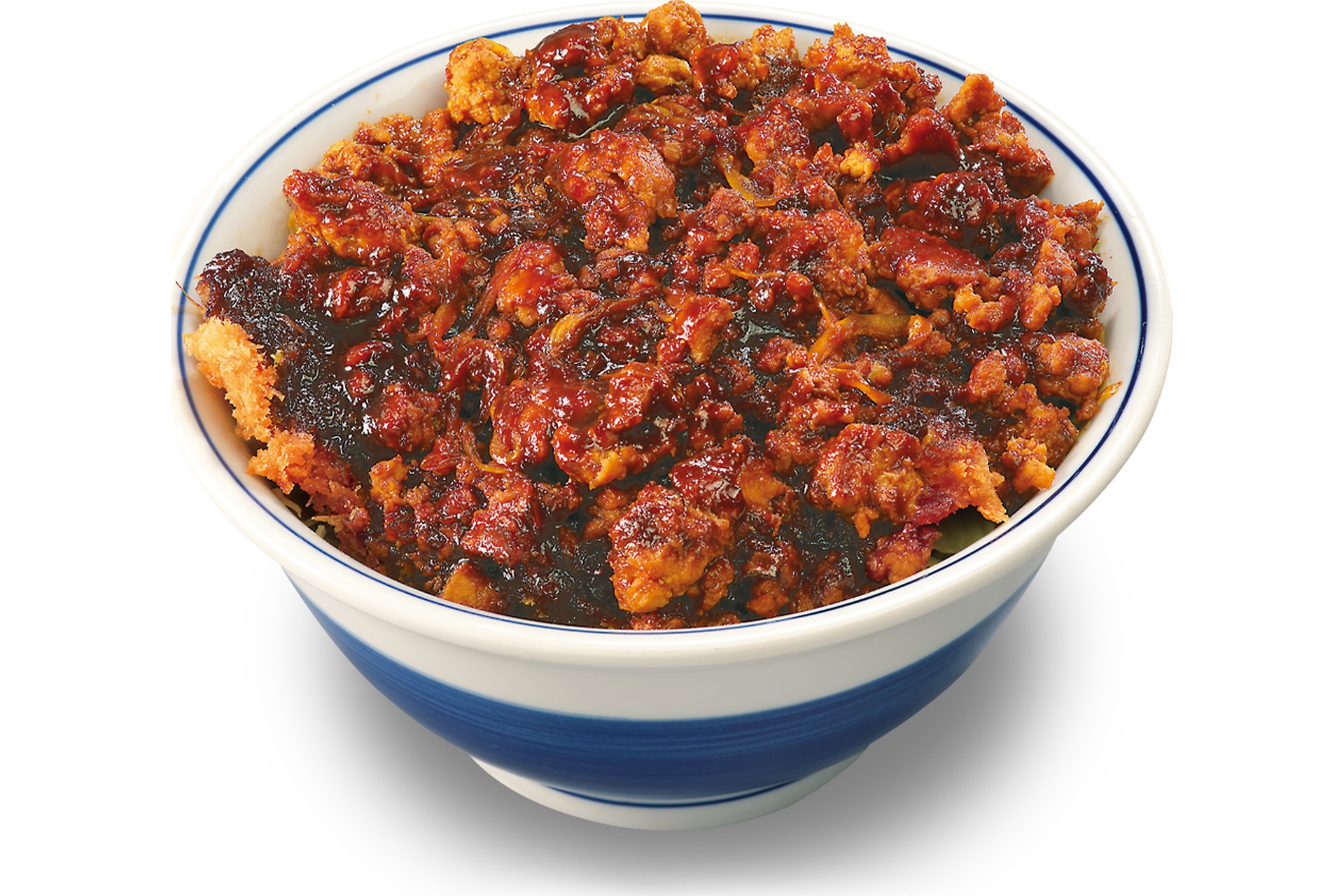 肉あんかけロースカツ丼