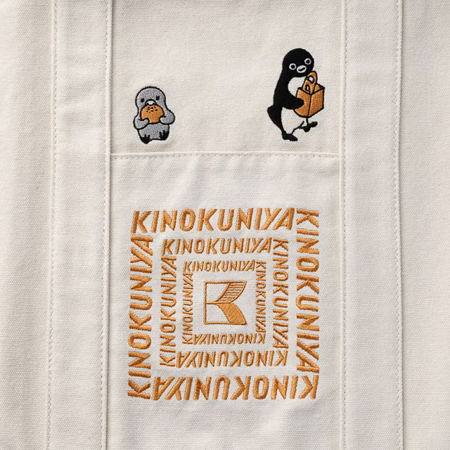 紀ノ国屋 Suicaのペンギン ビッグトート パン