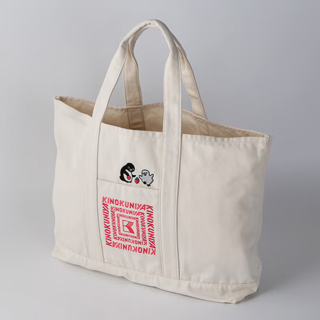 紀ノ国屋 Suicaのペンギン ビッグトート いちご