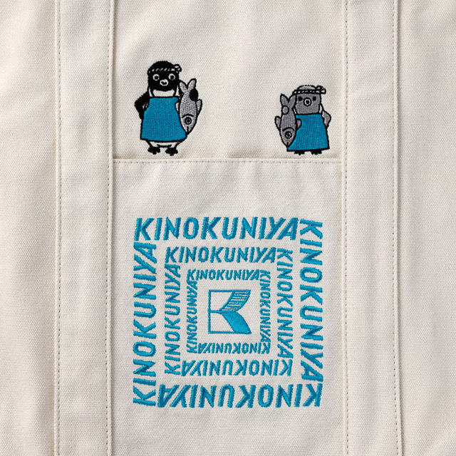 紀ノ国屋 Suicaのペンギン ビッグトート さかな