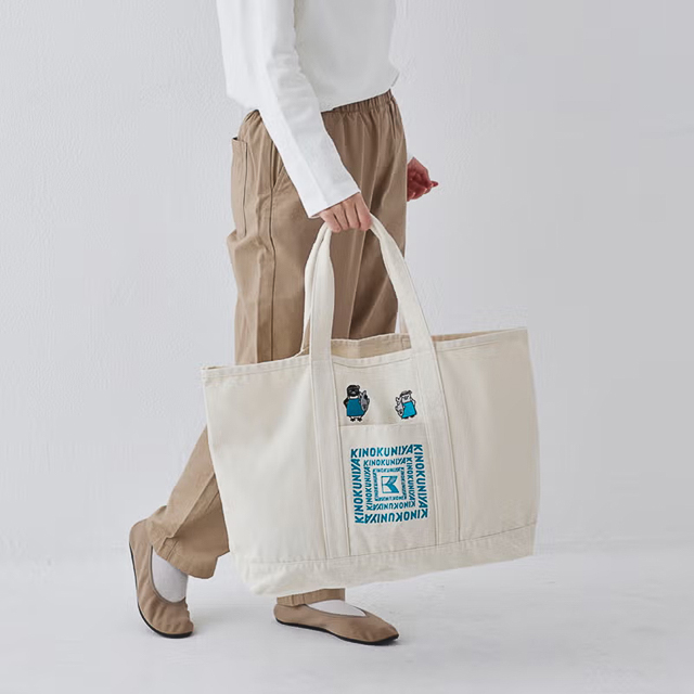 紀ノ国屋 Suicaのペンギン ビッグトート さかな