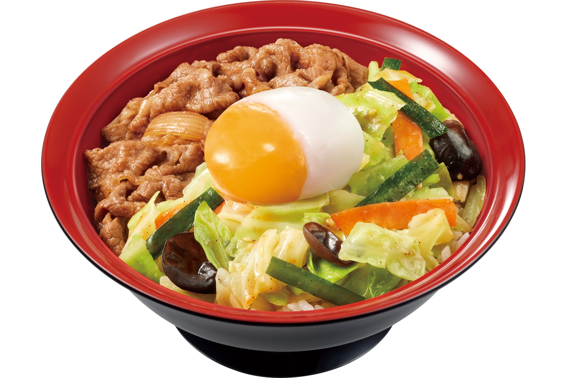 おんたまシャキうま塩野菜牛丼