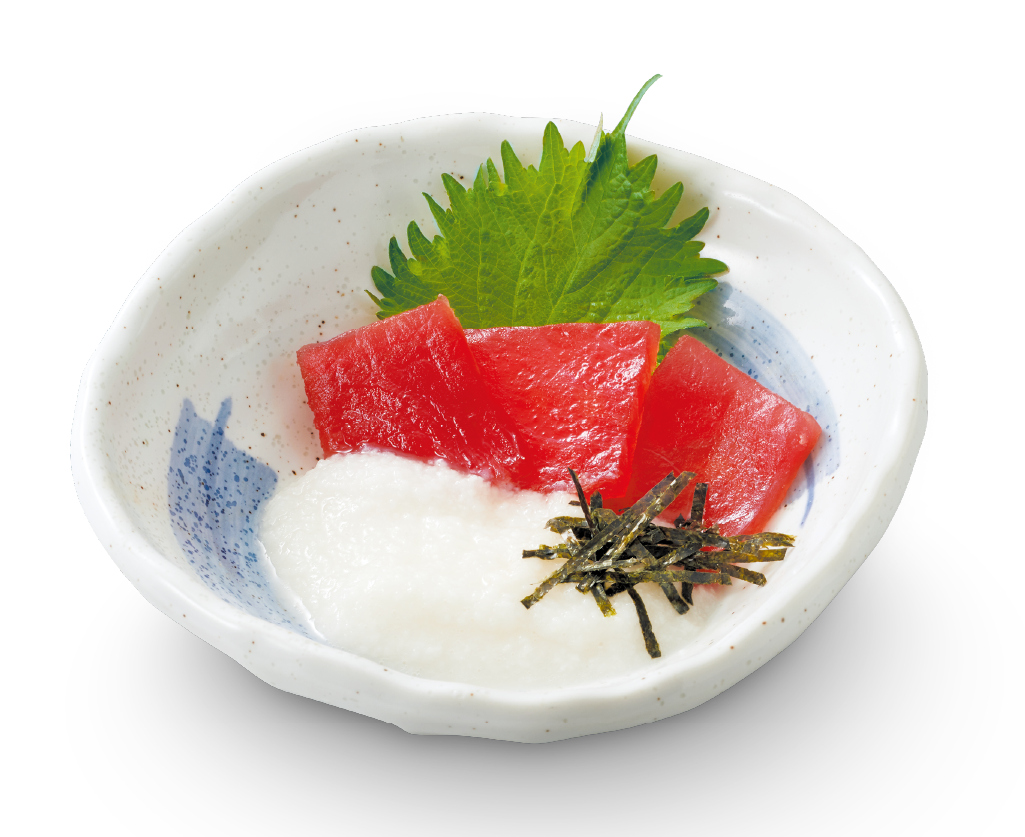 天然まぐろの単品料理も用意