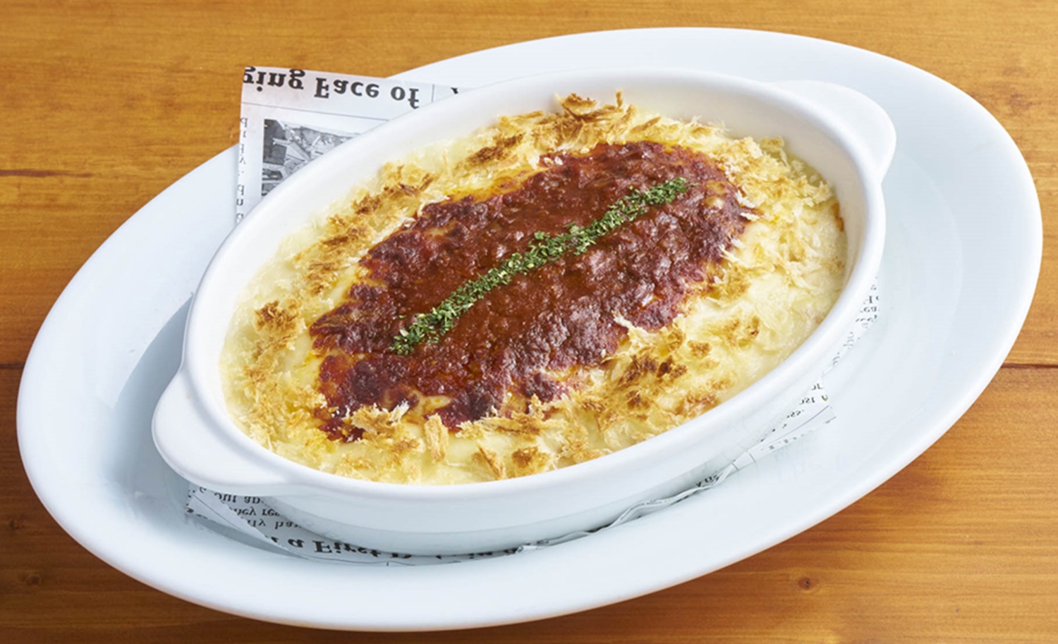 「宮ミートドリア」