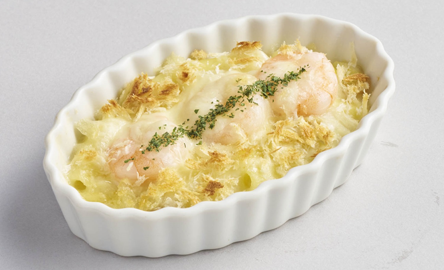 「ミニ海老グラタン」