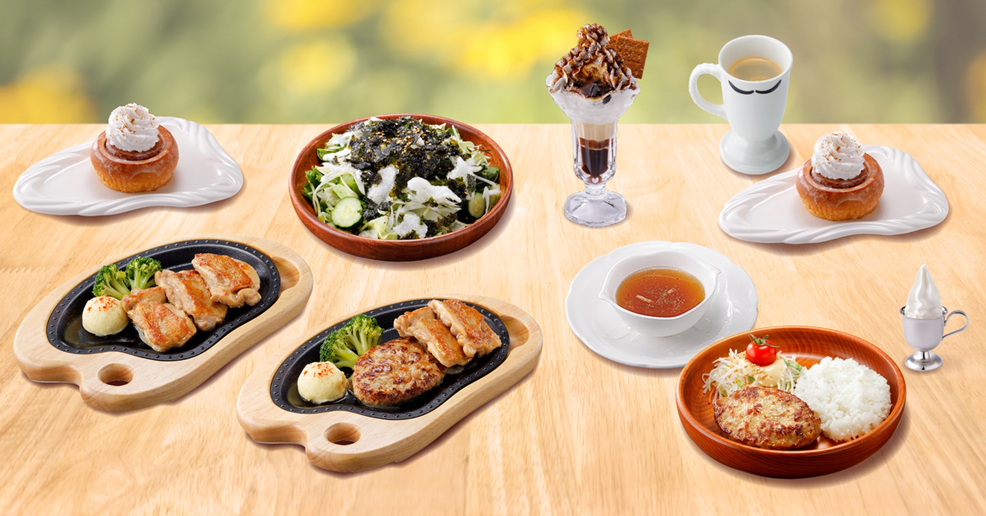 びっくりドンキーの新グランドメニュー