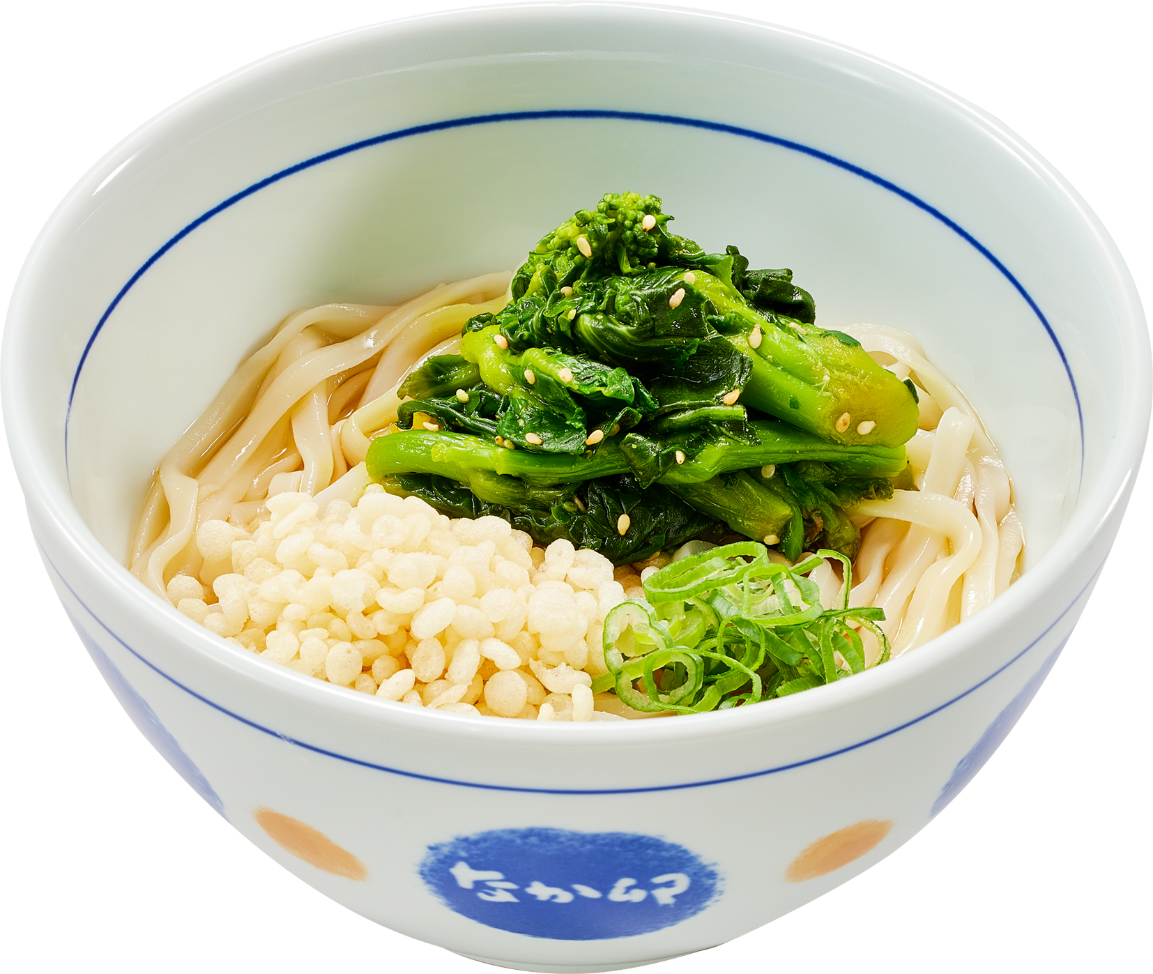 「冷やし菜の花のおうどん」