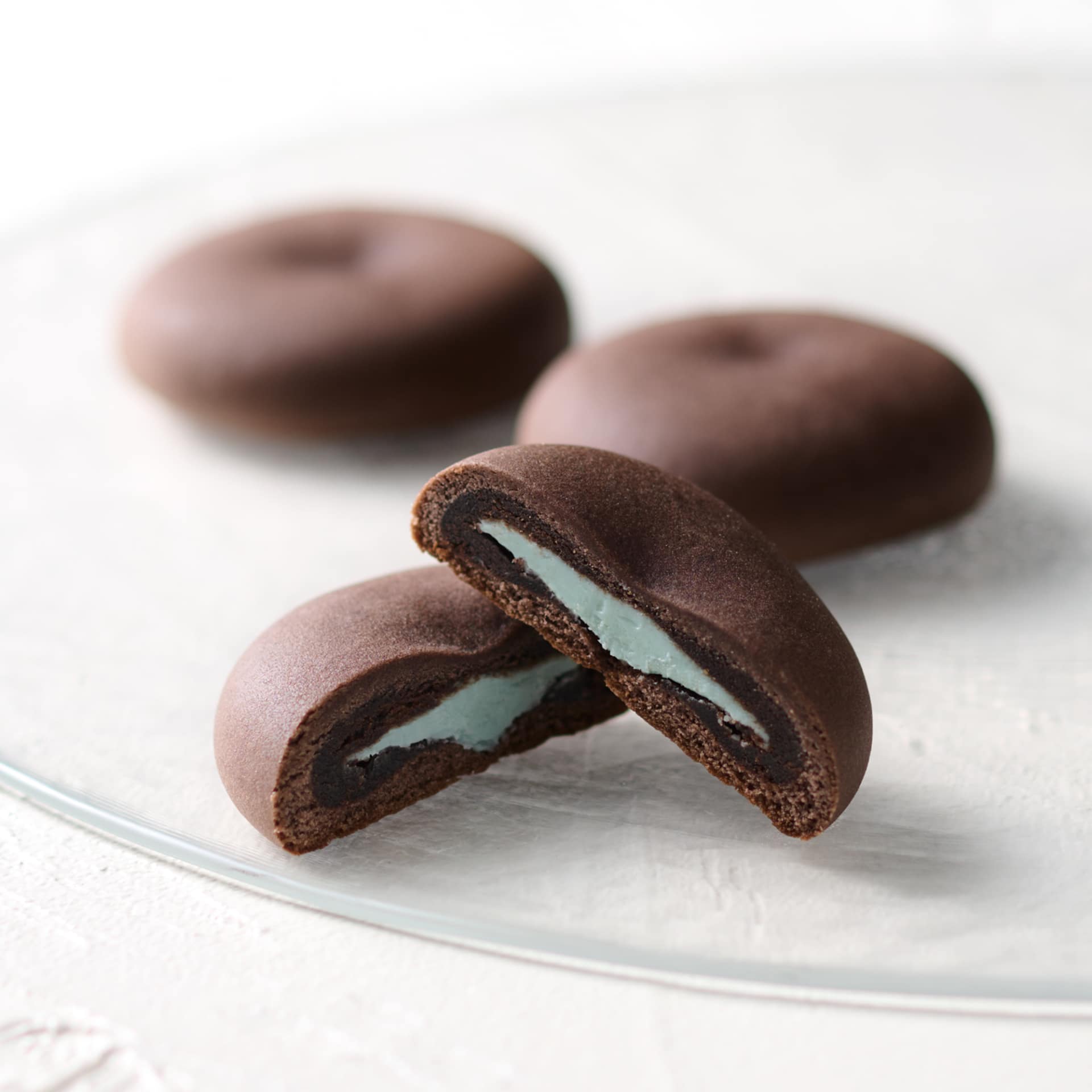 チョコミントまんじゅう