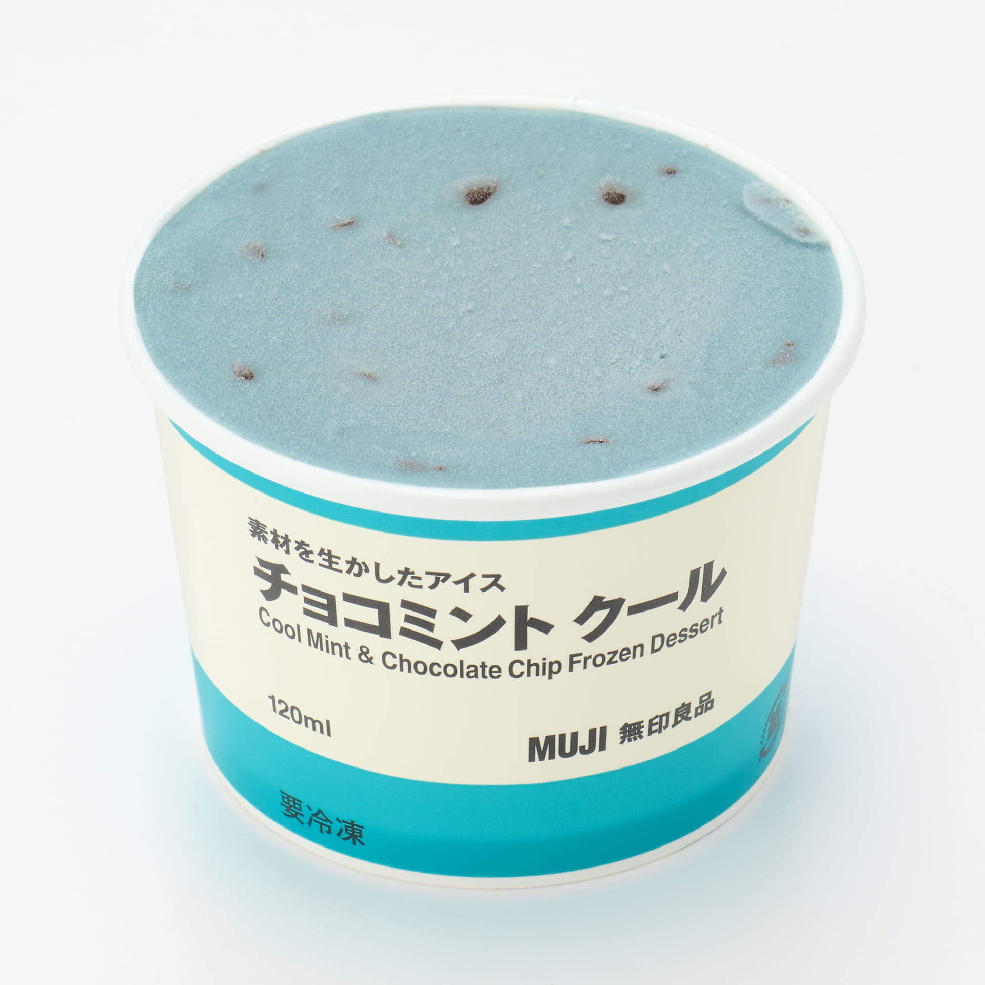 素材を生かしたアイス チョコミント クール