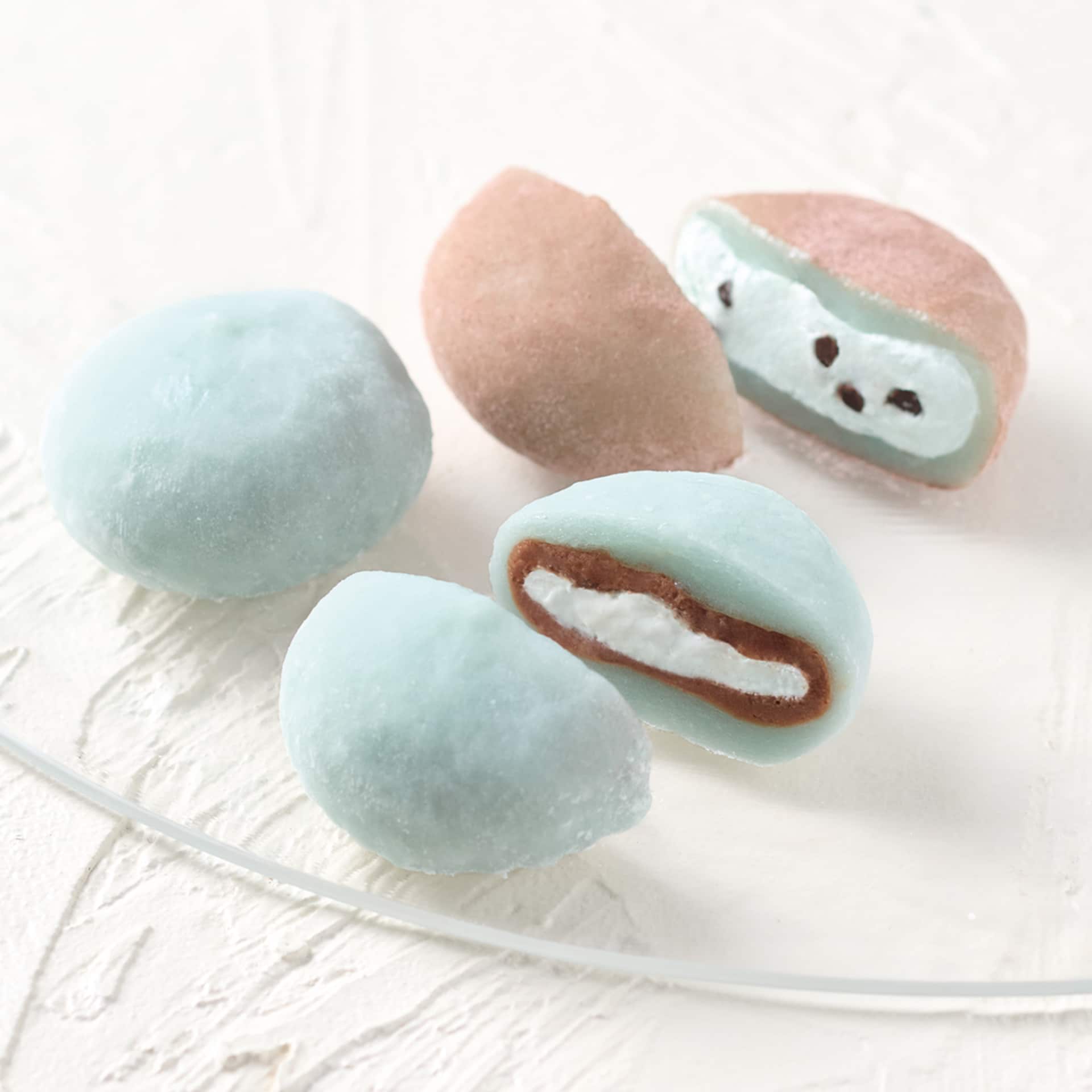 チョコミントのクリーム大福アソート