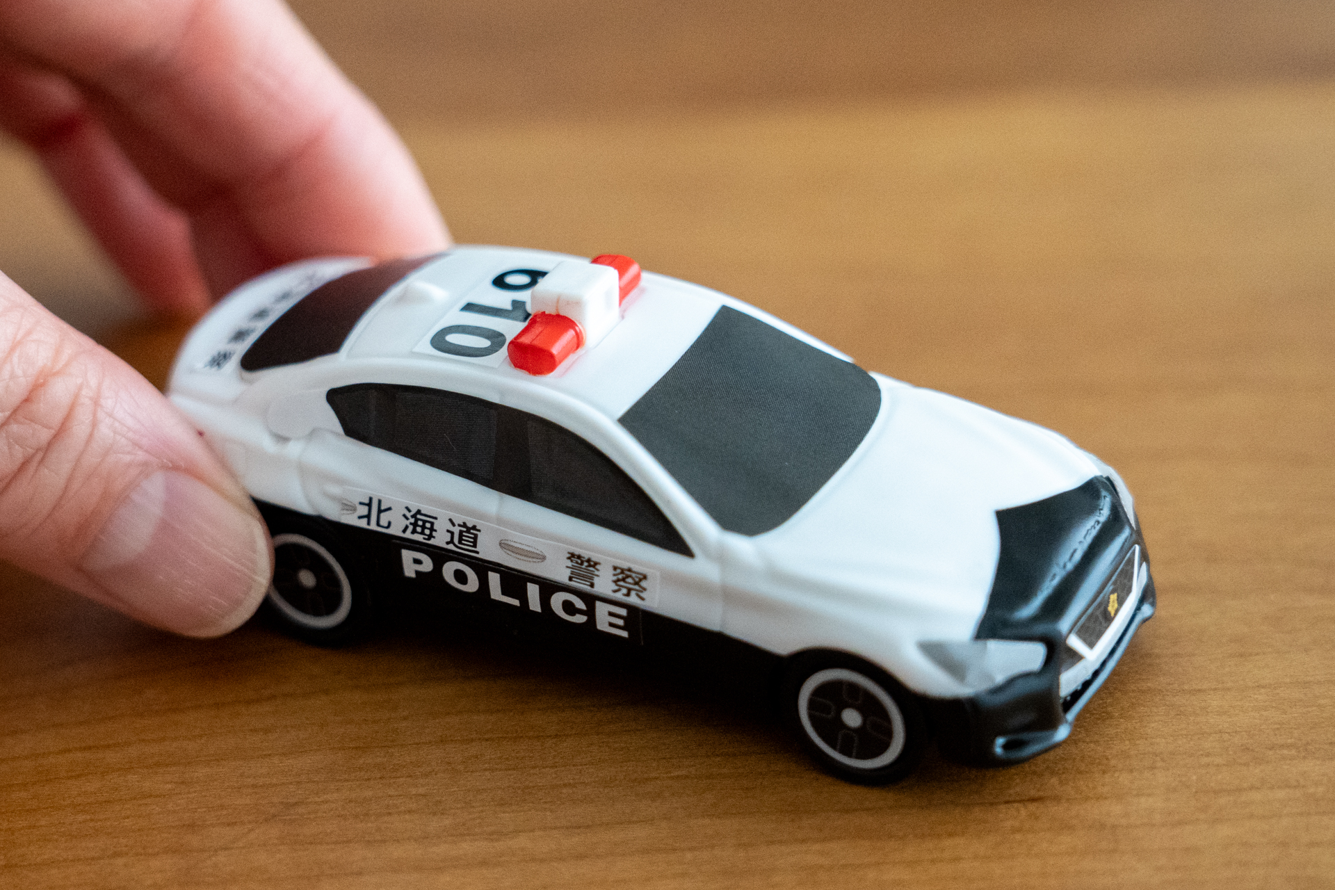 今年は北海道警察の車両だ