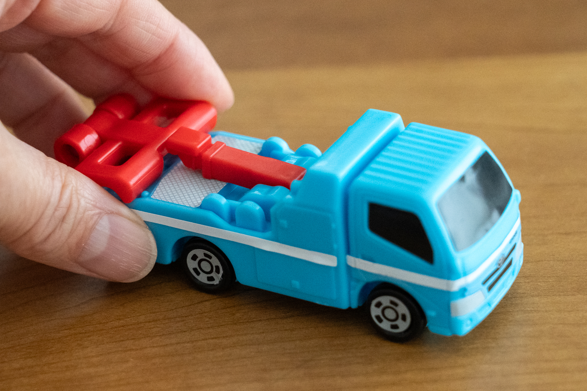 ローターは手で回すことができる