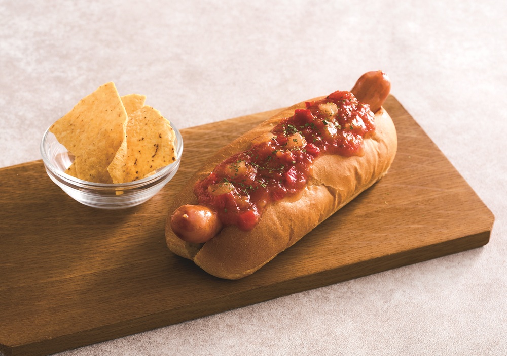 ボールパークドッグ サルサ＆トルティーヤ（500円）