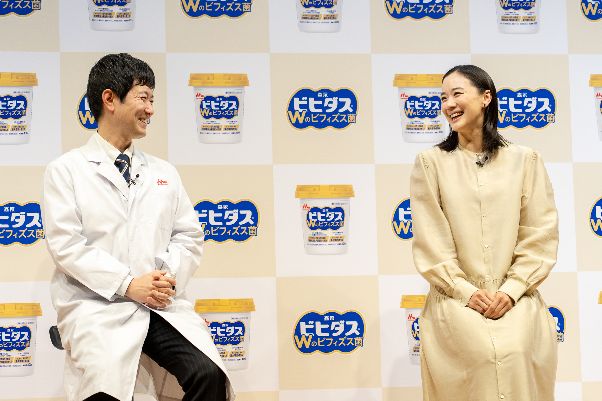 「腸活は毎日続けていくことが大事。ヨーグルトにフルーツなどを入れて飽きないように工夫して」と小田巻所長がアドバイス